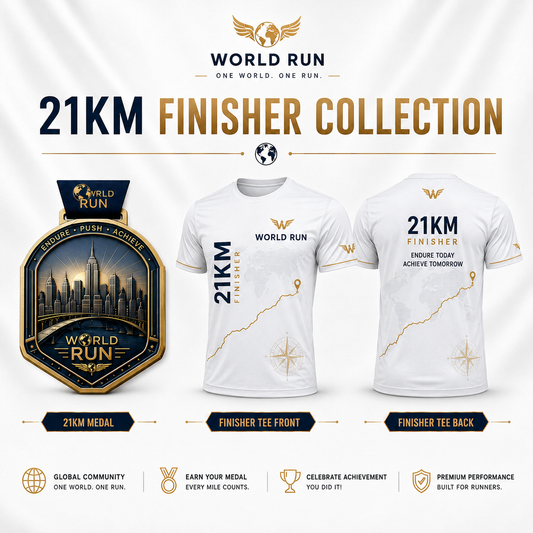 World Run 2026 — 21KM Half Marathon Virtual Challenge